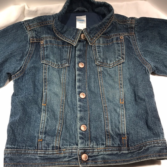 Gymboree, lined jean jacket , 2T - Picture 3 of 5